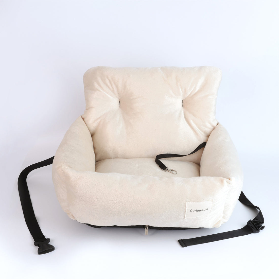 Travel Pet Bed – Soft Washable Car Seat Cushion for Dogs & Cats