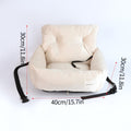 Travel Pet Bed – Soft Washable Car Seat Cushion for Dogs & Cats