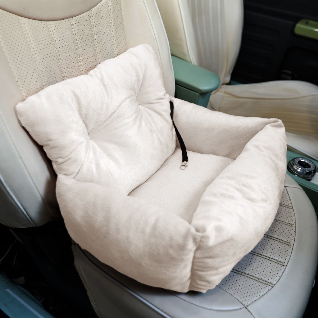 Travel Pet Bed – Soft Washable Car Seat Cushion for Dogs & Cats