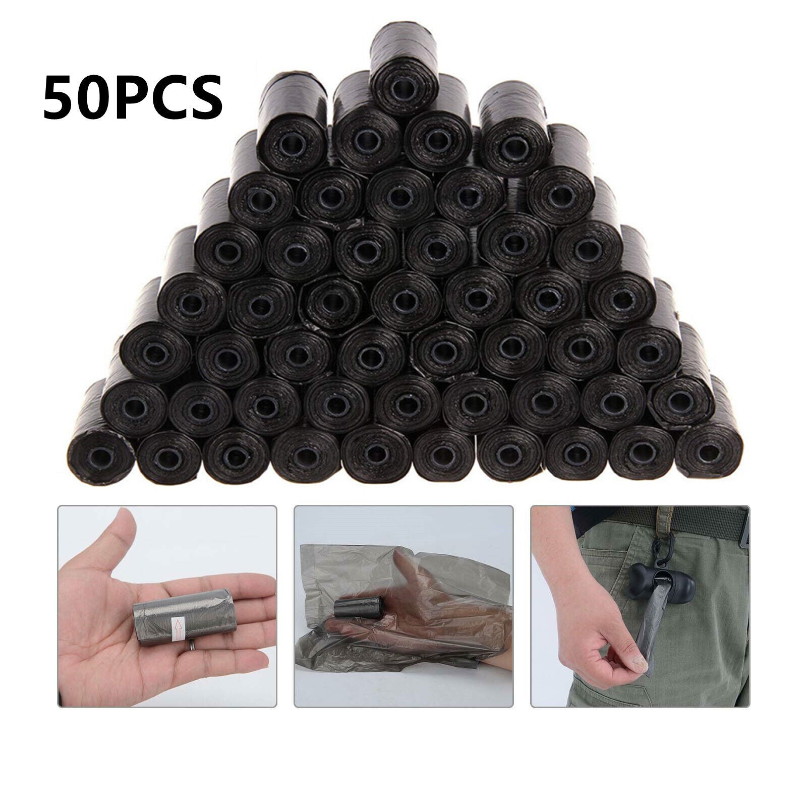 Unscented Biodegradable Dog & Cat Poop Bags – Eco-Friendly Pet Waste Bags