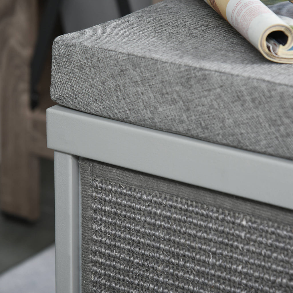 Cat House Bed Kitten Cave Cube Indoor For Small Pet With Removable Sisal Scratching Pads Soft Cushions