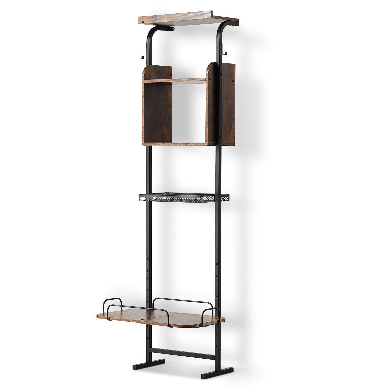 Elevated Pet Feeding Station with Storage Shelves – Raised Dog Bowl Stand & Food Storage Organiser